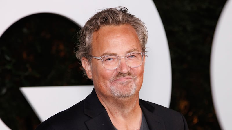 FILE - Matthew Perry appears at the GQ Men of the Year Party in West Hollywood, Calif., on...