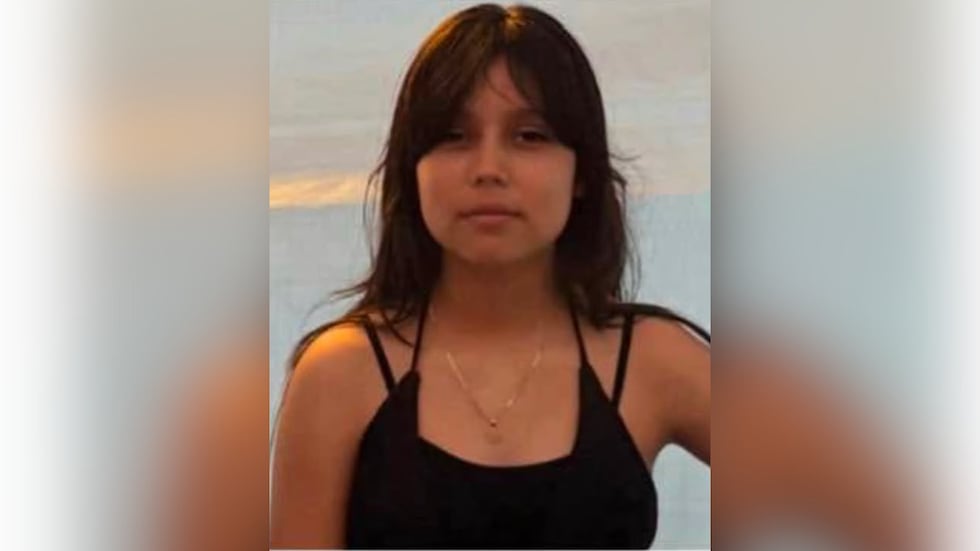 Kathya Valentina Rodríguez, de 14 años desaparecida.