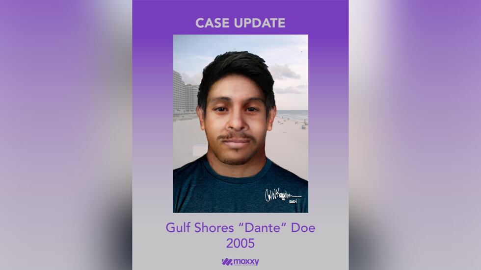 Buscan identificar a "Dante Doe", muerto por ahogamiento en 2005.