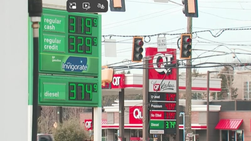 Metro Atlanta gas prices rise slightly