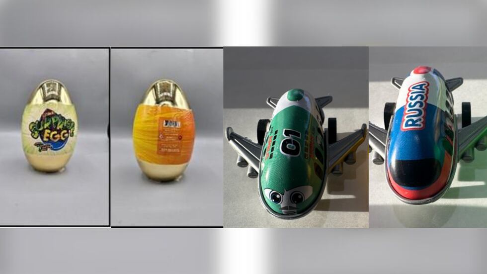 Juguetes Surprise Egg retirados del mercado por contaminación de plomo