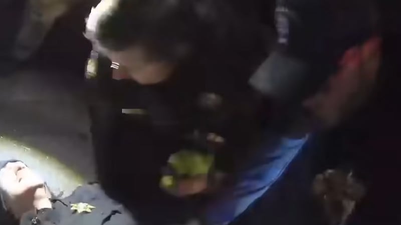 Imágenes de una cámara corporal revelan el enfrentamiento entre sheriff y policía.