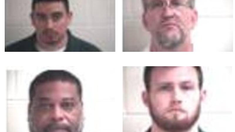 Cae maestro de metro Atlanta y dos agentes en redada contra tráfico de personas. De izquierda,...